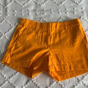 J. Crew Orange Bermuda Shorts Vibrant and Relaxed